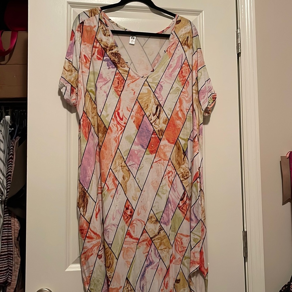 Colorful Maxi Dress